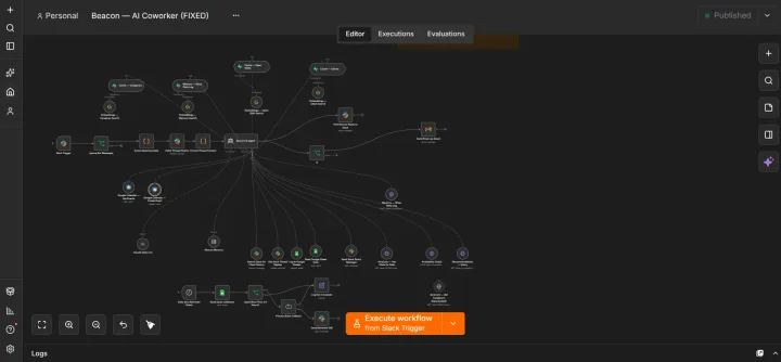 Beacon: AI Operations Coworker: workflow 1